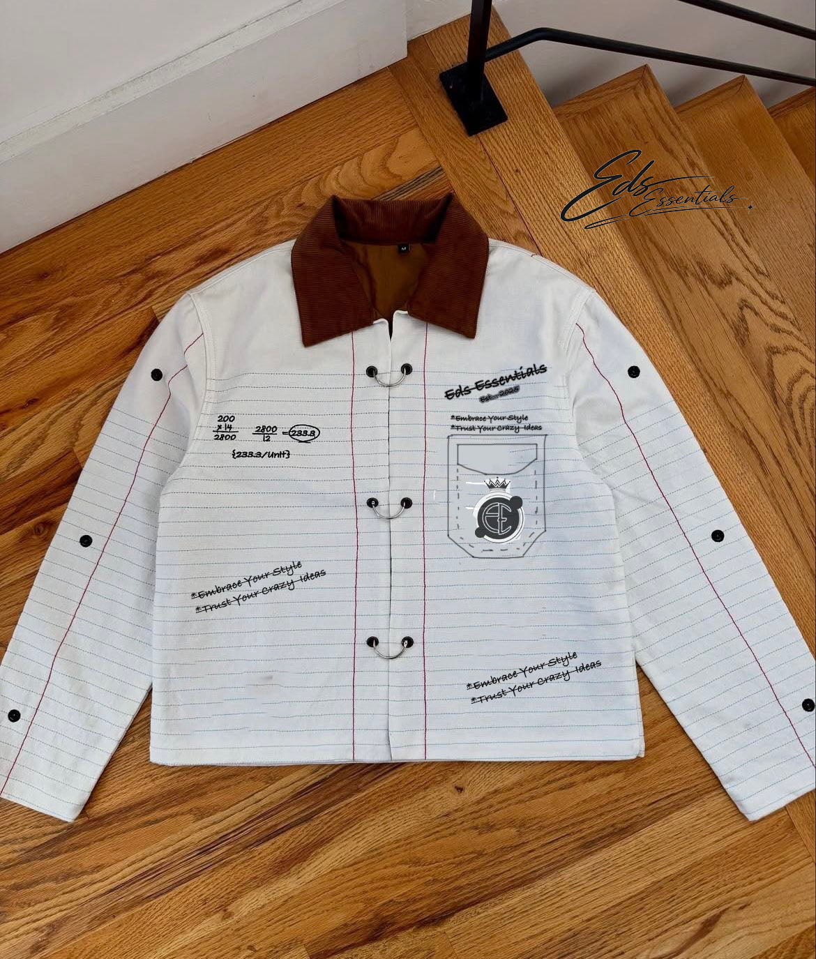 EDS ESSENTIALS DRAFT WORK JACKET ♨️🛍️